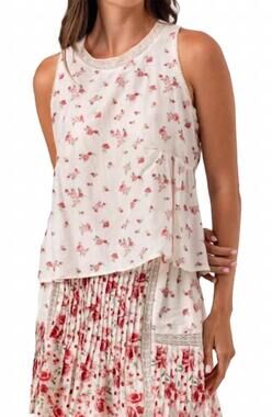NEW SUNDAYS isola tank top in white